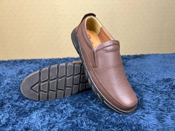 Art 1007 I 100% Leather With Medicated Sole (Brown)